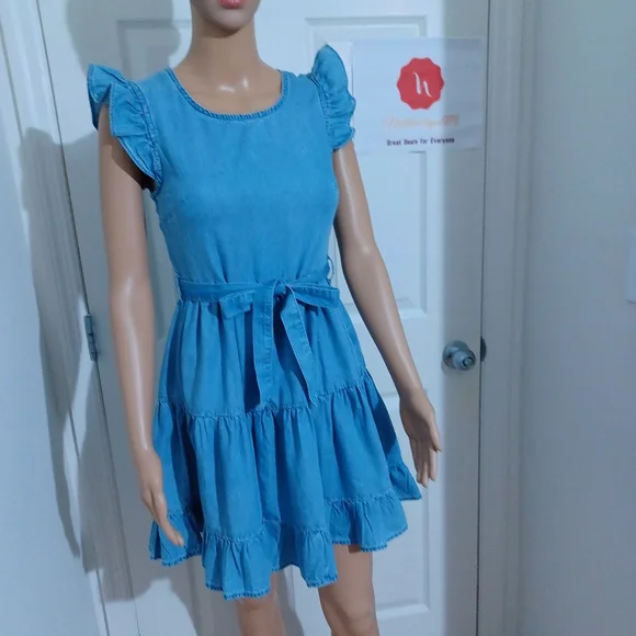 Primark | Dresses | Primark Cares Girls Denim Aline Dress Size 2 | Poshmark
